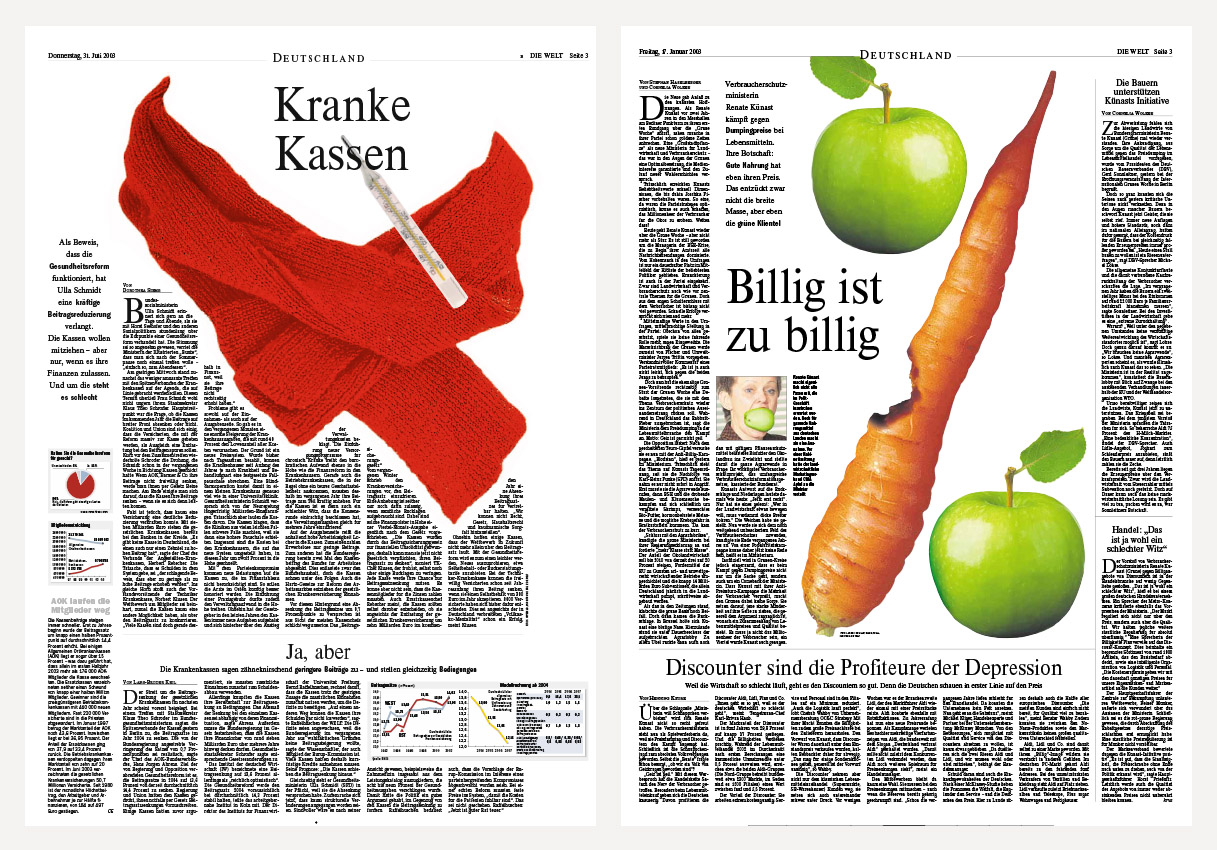 Zeitungsdesign WELT 03